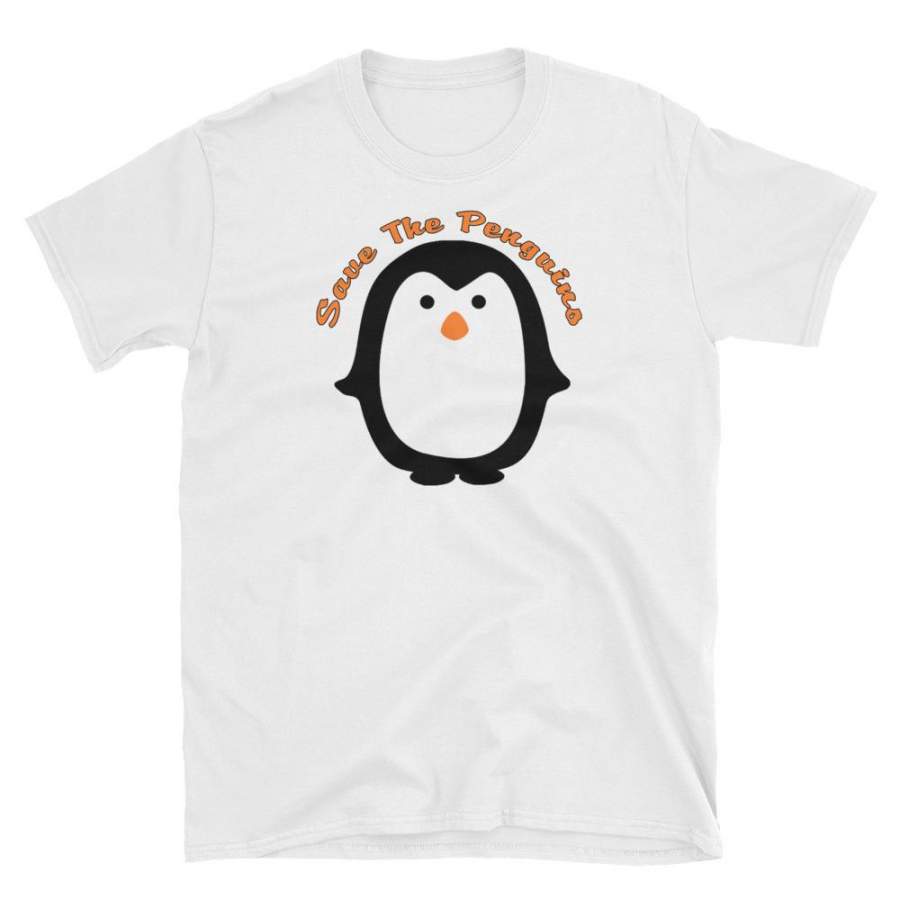 Save the Penguins Cute Penguin T-Shirt