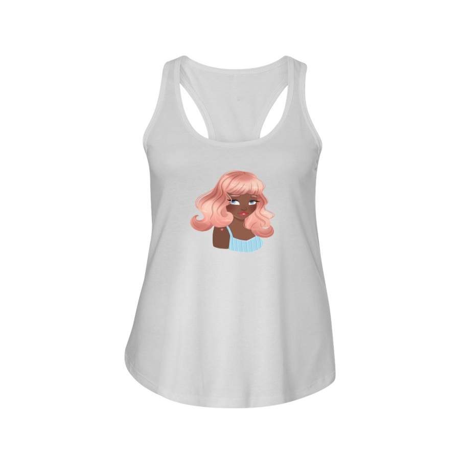 Rosalie Perl @bananaroseart Candy Official Women’s Racerback Tank Top