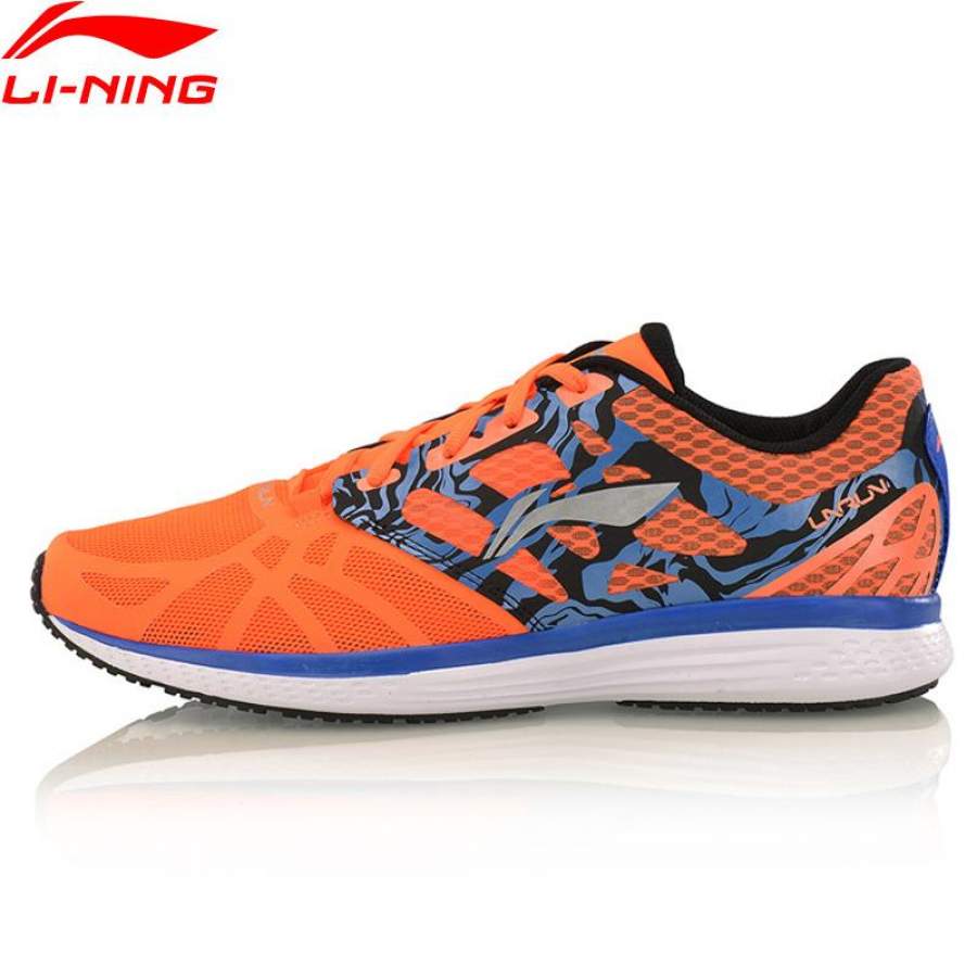 Li-Ning Speed Star Men Running Shoes Cushion Sneakers Breathable LiNing Footwear Light Weight Sports Shoes ARHM021 XYP544