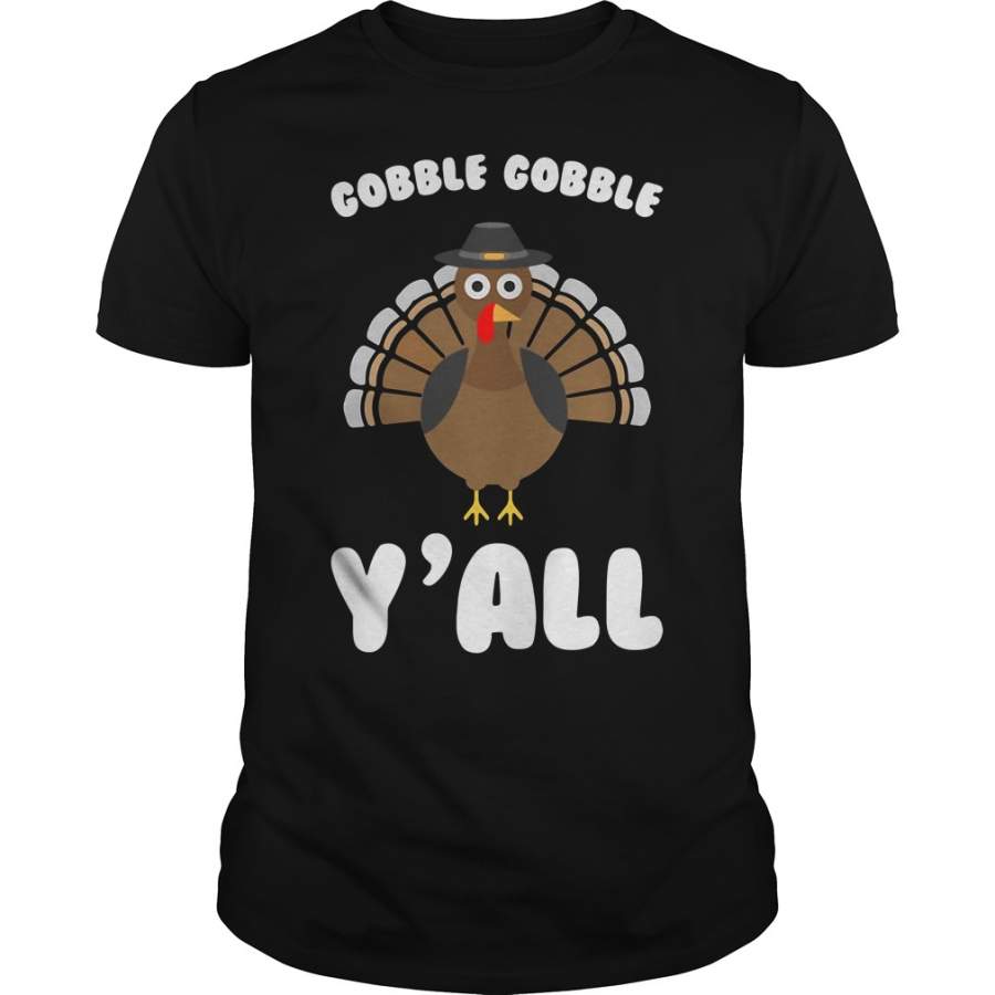 Turkey Gobble Gobble Y’all Thanksgiving Christmas ugly sweater T-Shirt