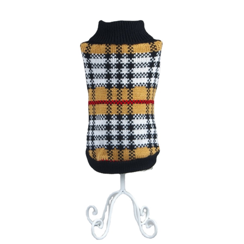 Dog Cat Knitted Sweater Striped Pullover Puppy Jacket Pet Clothes Winter Warm Clothes Apparel 5 sizes alx