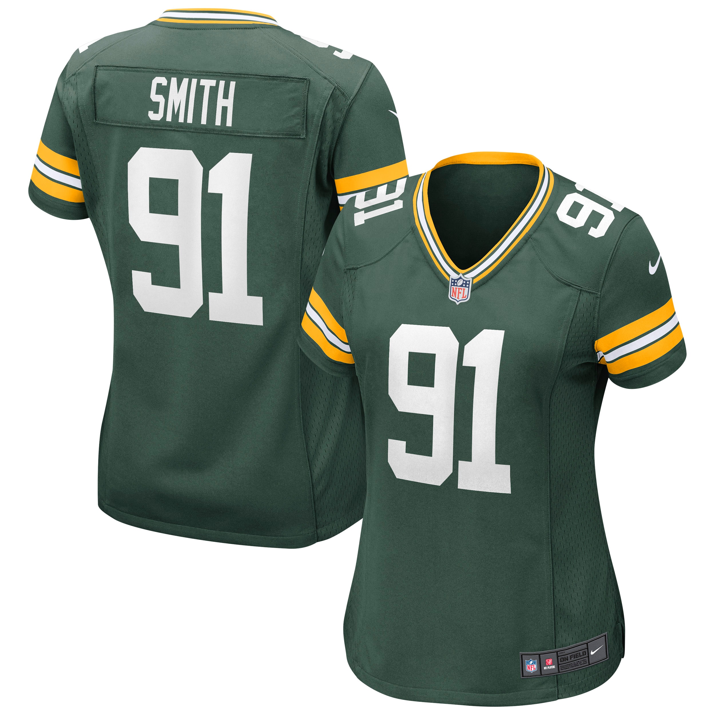 Preston Smith Green Bay Packers Women's Game Jersey – Green