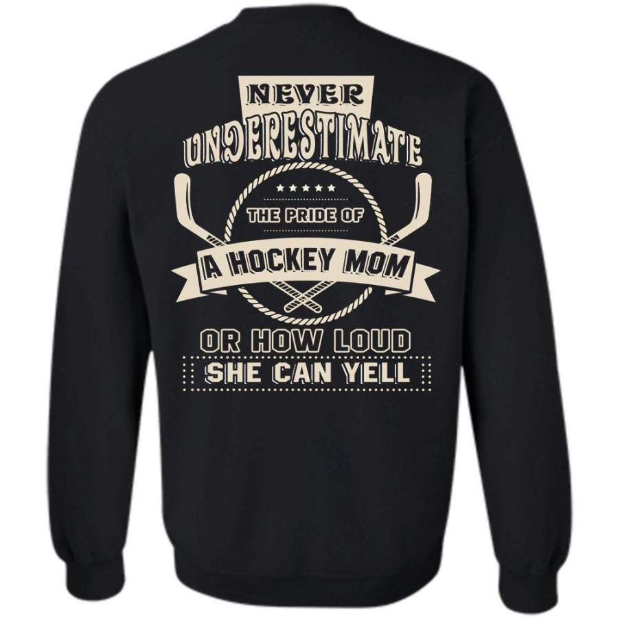 She Can Yell T Shirt, Sport Sweatshirt