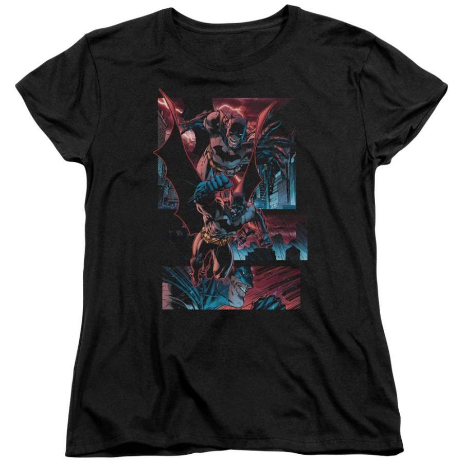 Batman – Dark Knight Panels Short Sleeve Women’s Tee