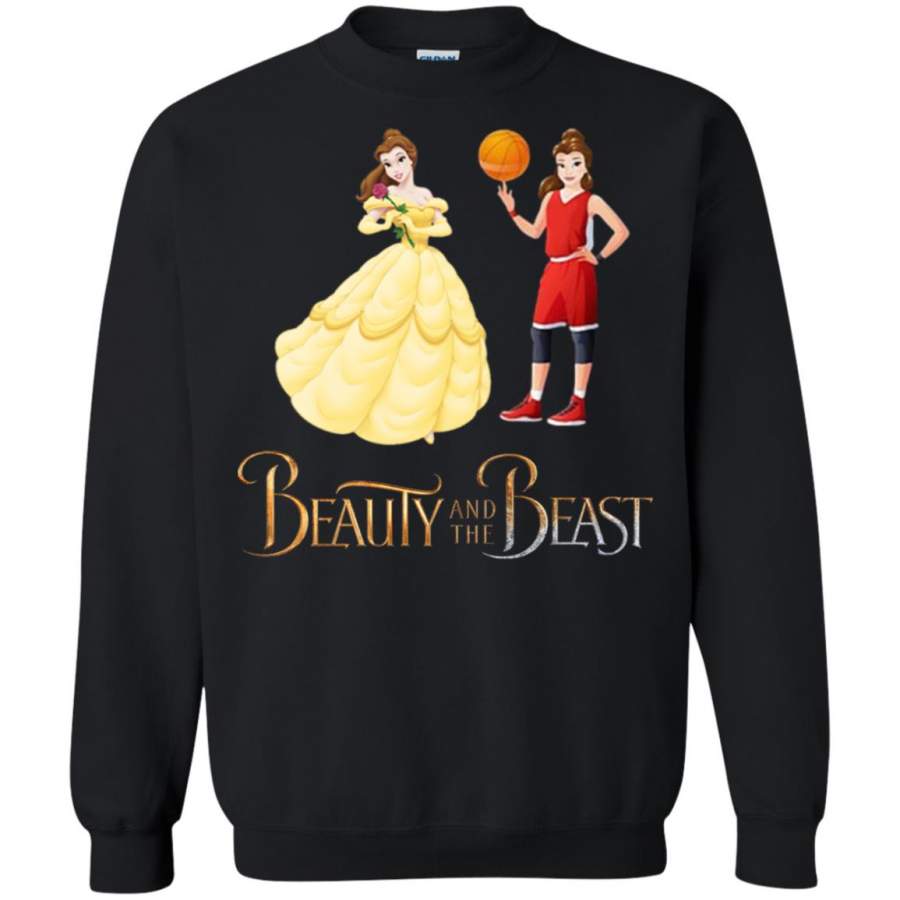 Basketball Belle Beauty and the Beast Sweatshirt – Moano Store