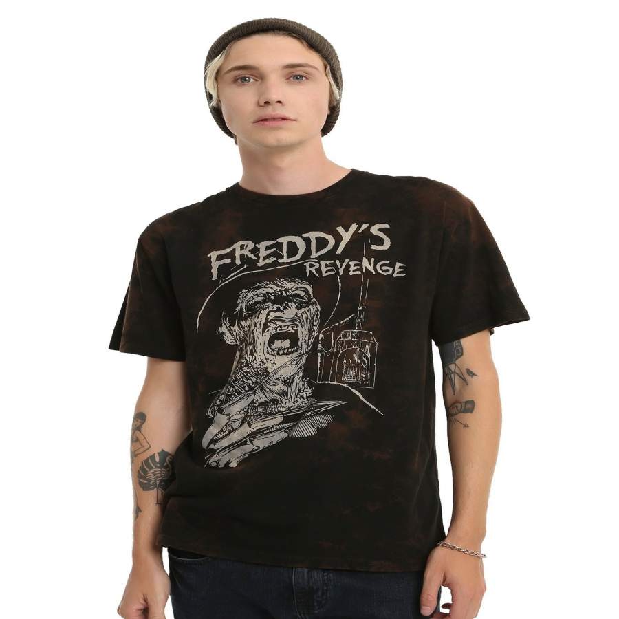 A NIGHTMARE ON ELM STREET FREDDY’S REVENGE Men Cotton T-Shirt