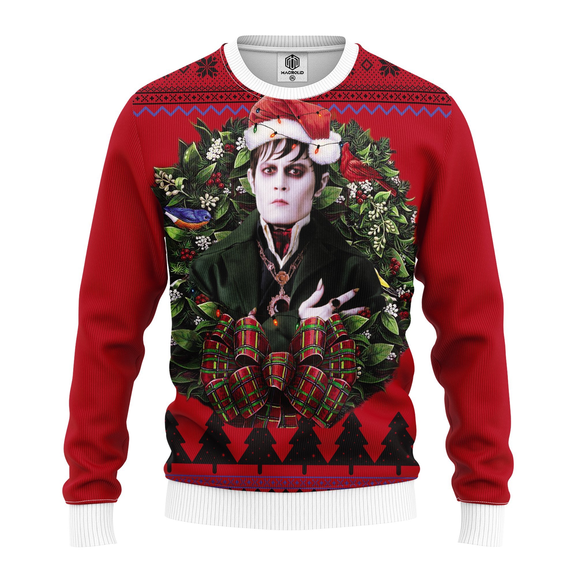 Barnabas Collins Dark Shadows Noel Mc Ugly Christmas Sweater – thanksgiving gift