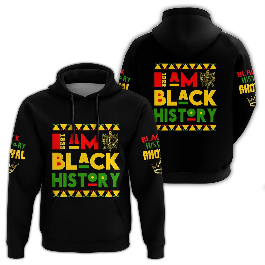 Sorority Hoodie – Black History Sigma Gamma Rho Pullover Hoodie