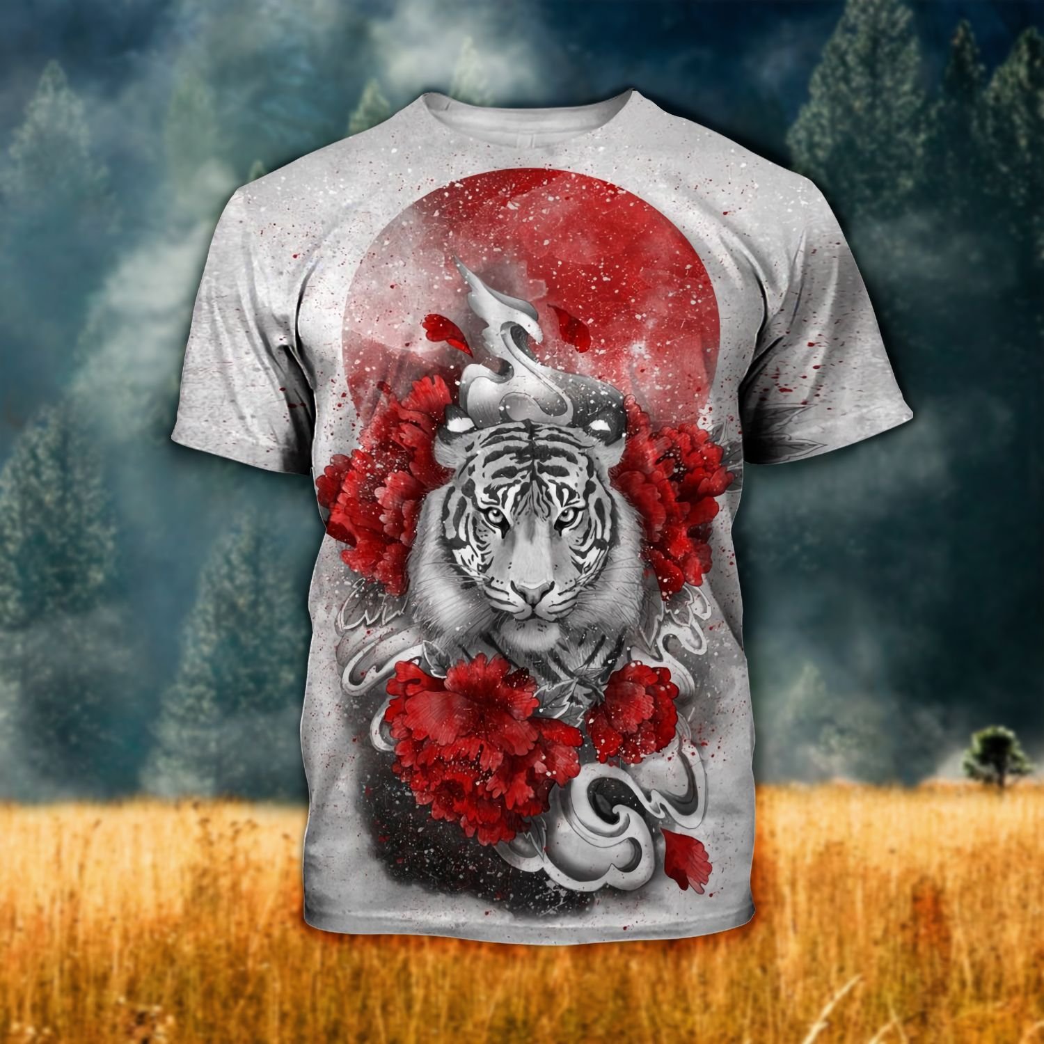 Tiger Ver02 Tthj100721Nvm Unisex 3D T-Shirt All Over Print