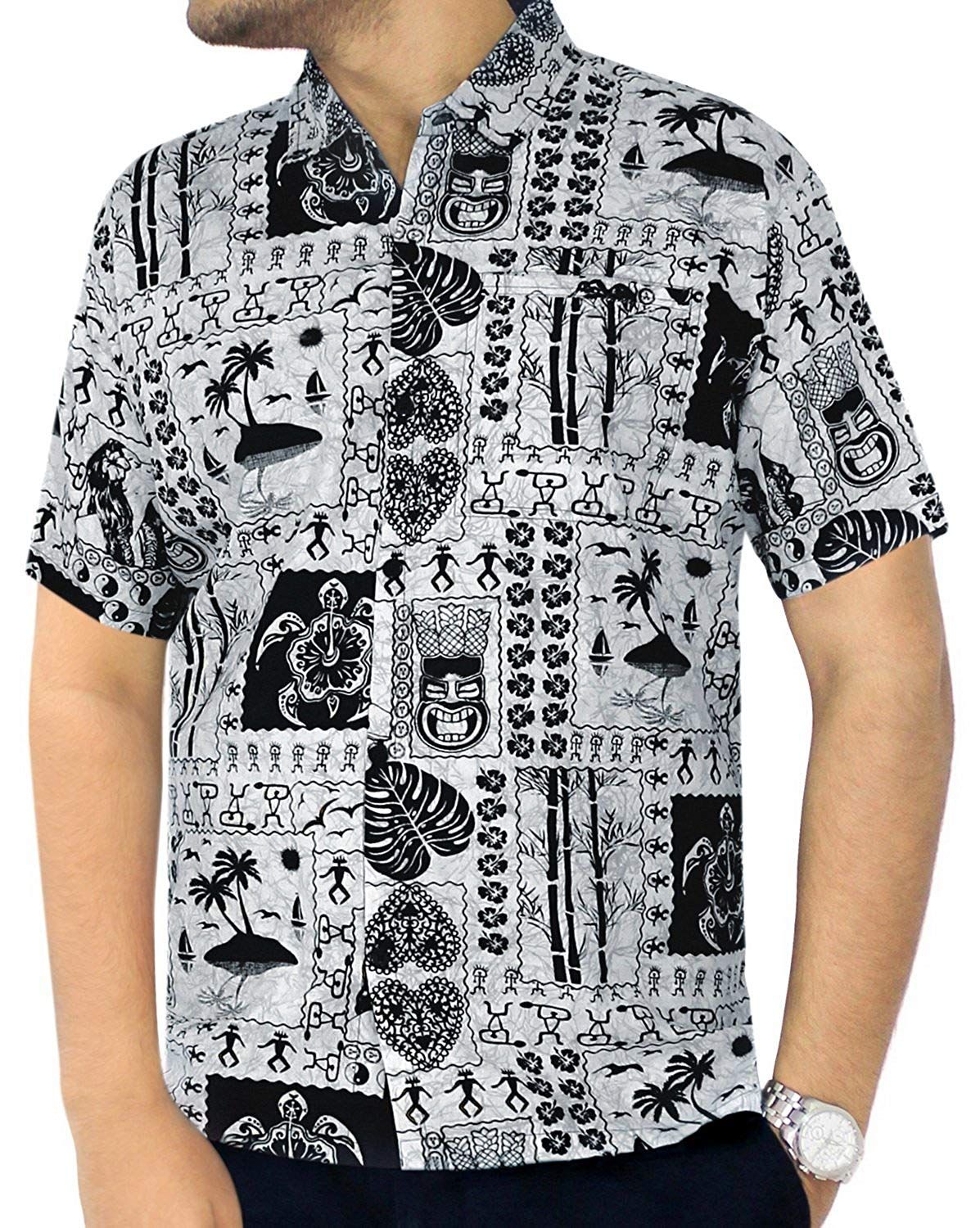 Beach Black Nice Design Hawaiian Shirt Dhc18061620