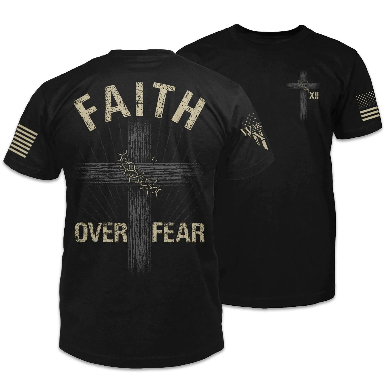 Faith Over Fear 3D All Over Printed T Shirt, Tee 3D Faith Over Fear Shirts