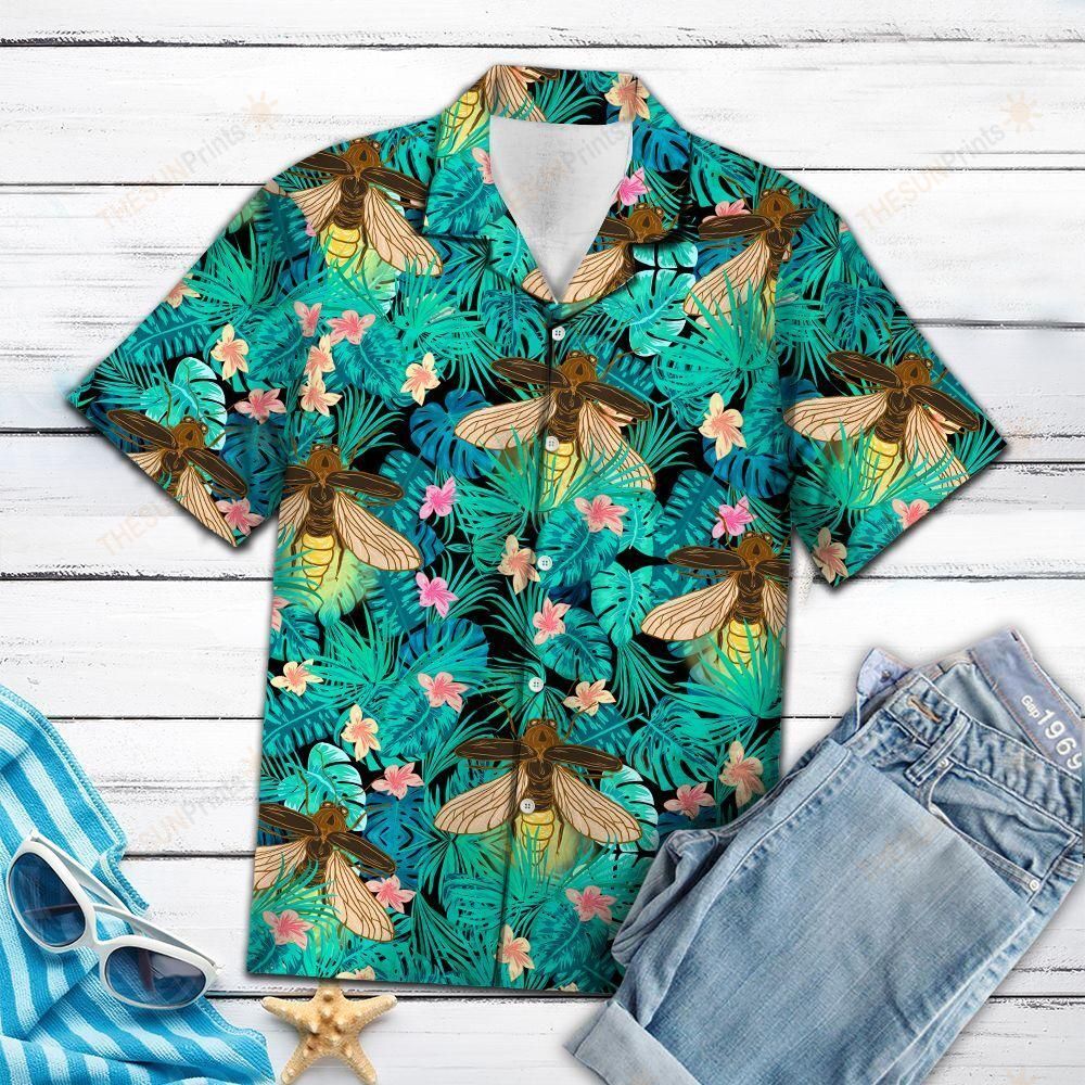 Firefly Tropical Hawaiian Shirt Ha64449