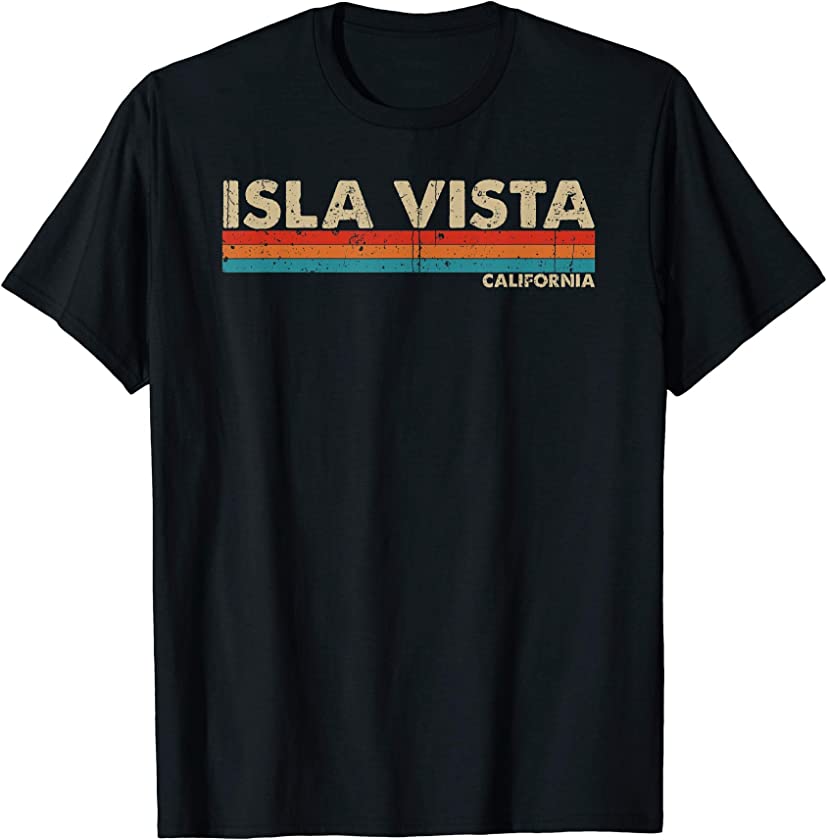 Vintage Retro 70s 80s Isla Vista T-Shirt