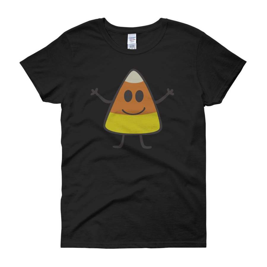 Cute Candy Corn Halloween Women’S T Shirt