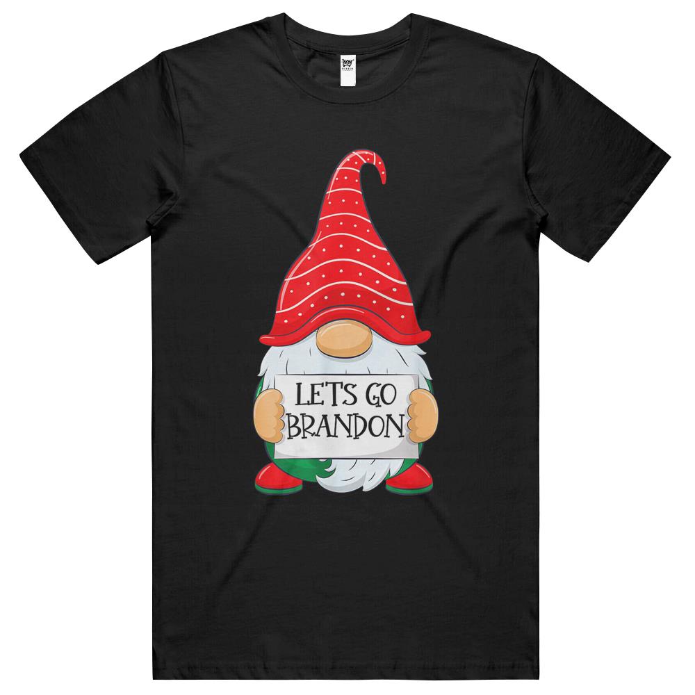 Lets Go Brandon Tee Funny Christmas Gnome Let’S Go Brandon T Shirts