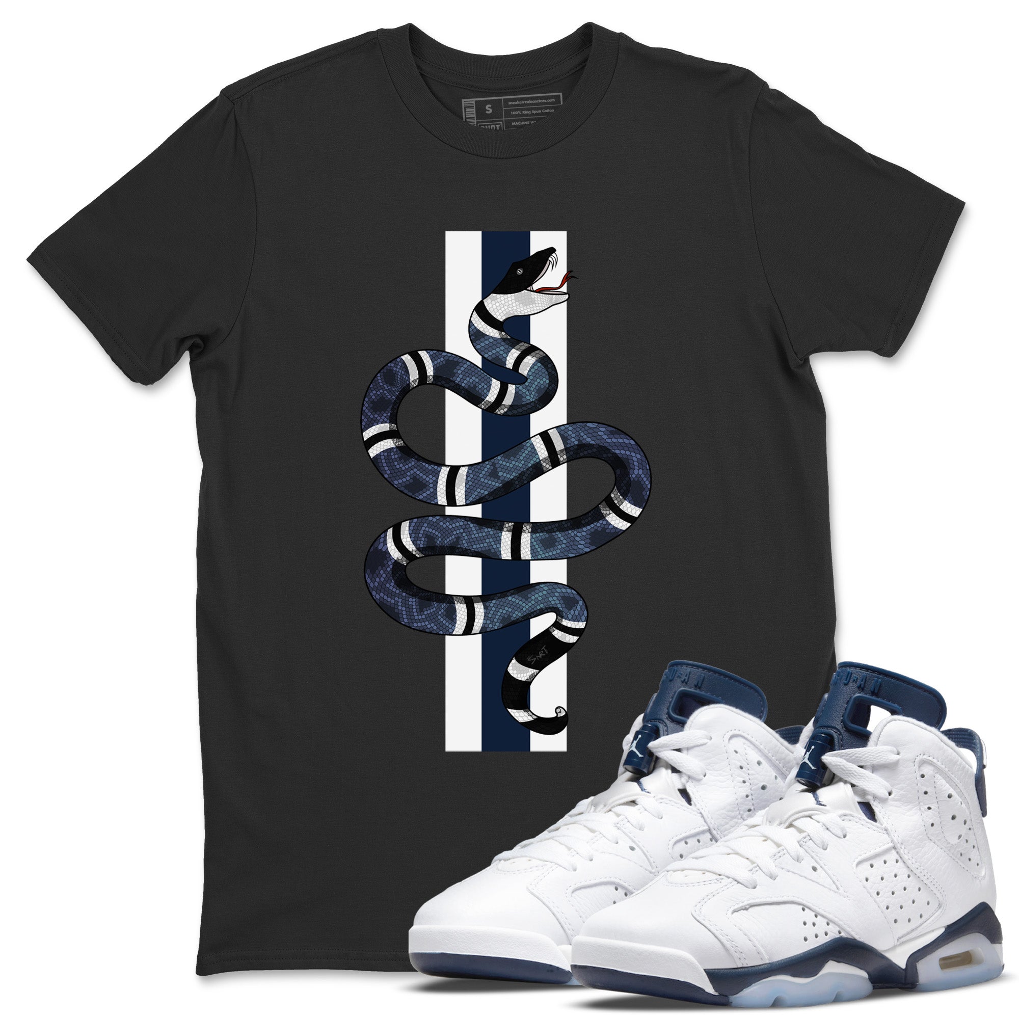 Snake T-Shirt – Air Jordan 6 Midnight Navy