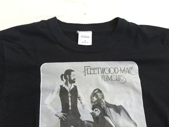 Vintage 90S Fleetwood Mac Rumours Iron On Shirt