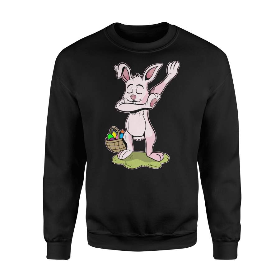 Dabbing Easter Bunny Kids Hip Hop Dab Dance Gift Sweatshirt