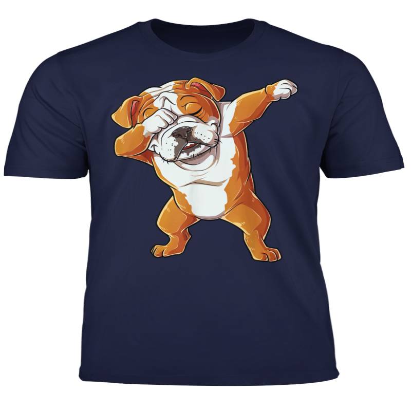 Dabbing English Bulldog T Shirt Boys Dab Dance Puppy Lover