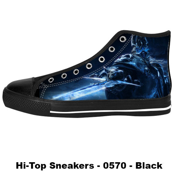 Arthas Shoes & Sneakers – Custom World of Warcraft Canvas Shoes