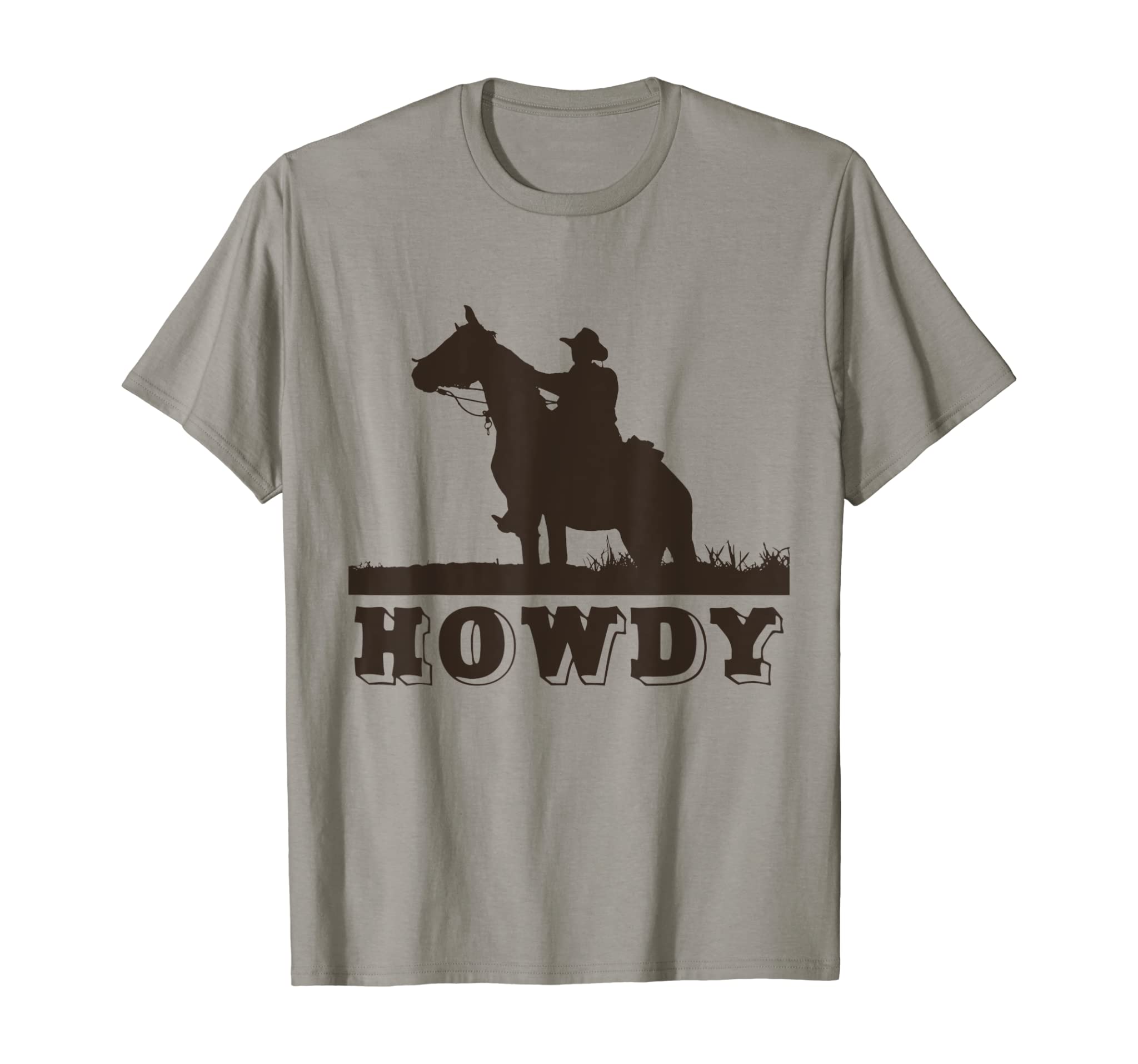 Cowboy Howdy T Shirt , Horse Rider Western Cool Tee Shirt