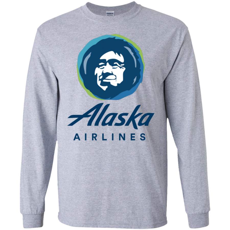 AGR Alaska Eskimo Airlines Long Sleeve T-Shirt