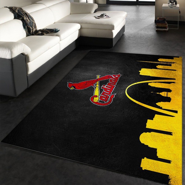 Saint Louis Cardinals Area Rug, Living room and bedroom Rug, US Gift Decor