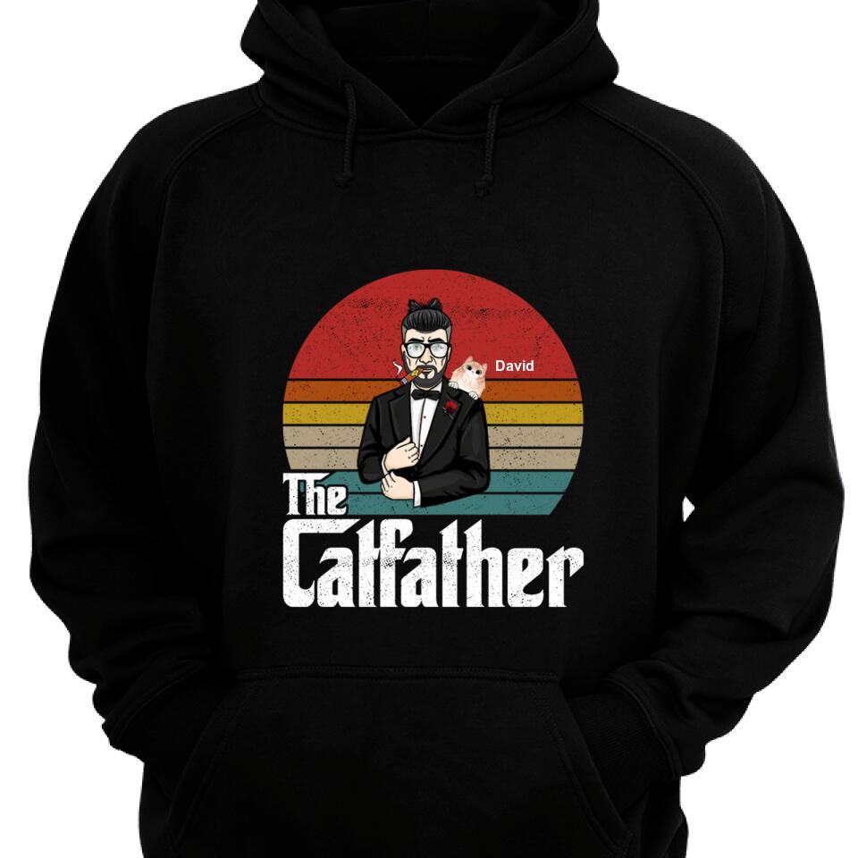 Personalized The Cat Father, Best Gift For Cat Dad Hoodie – Trending Personalized