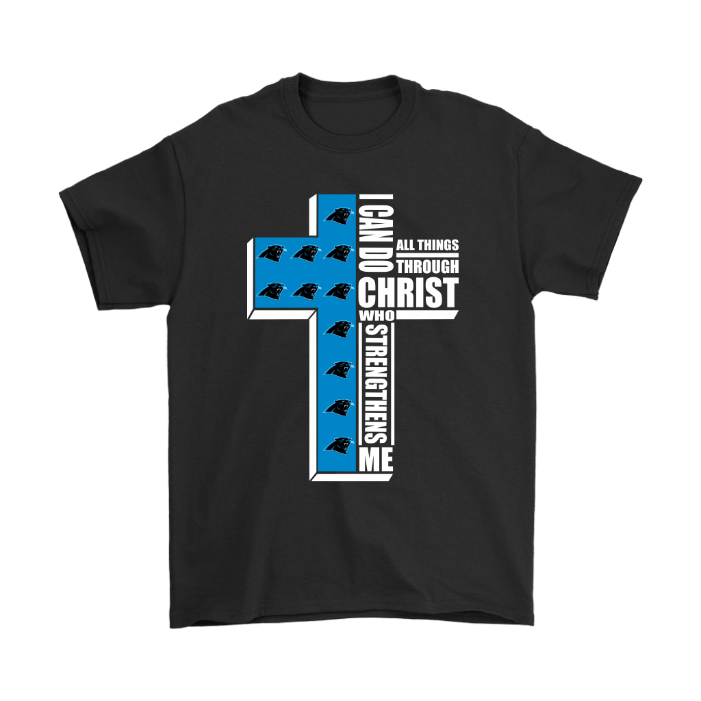 Buy I Can Do All Things Through Christ Carolina Panthers Shirts