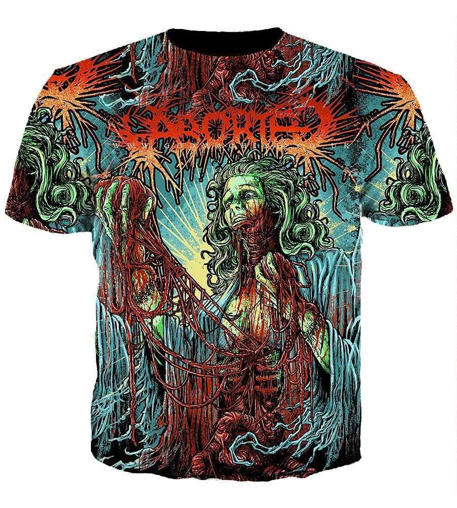 Aborted Hoodies – Pullover Red Hoodie