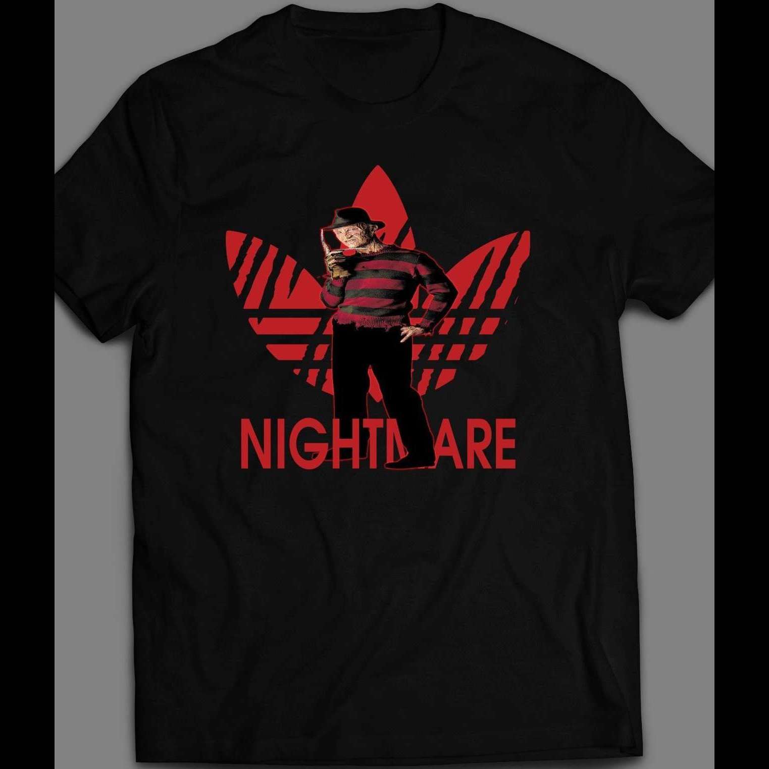 FREDDY KRUEGER “NIGHTMARE” ATHLETIC WEAR HALLOWEEN SHIRT