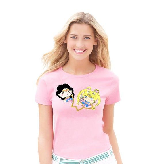 Best Friends For Never Wonder Woman Sailor Moon Shirt