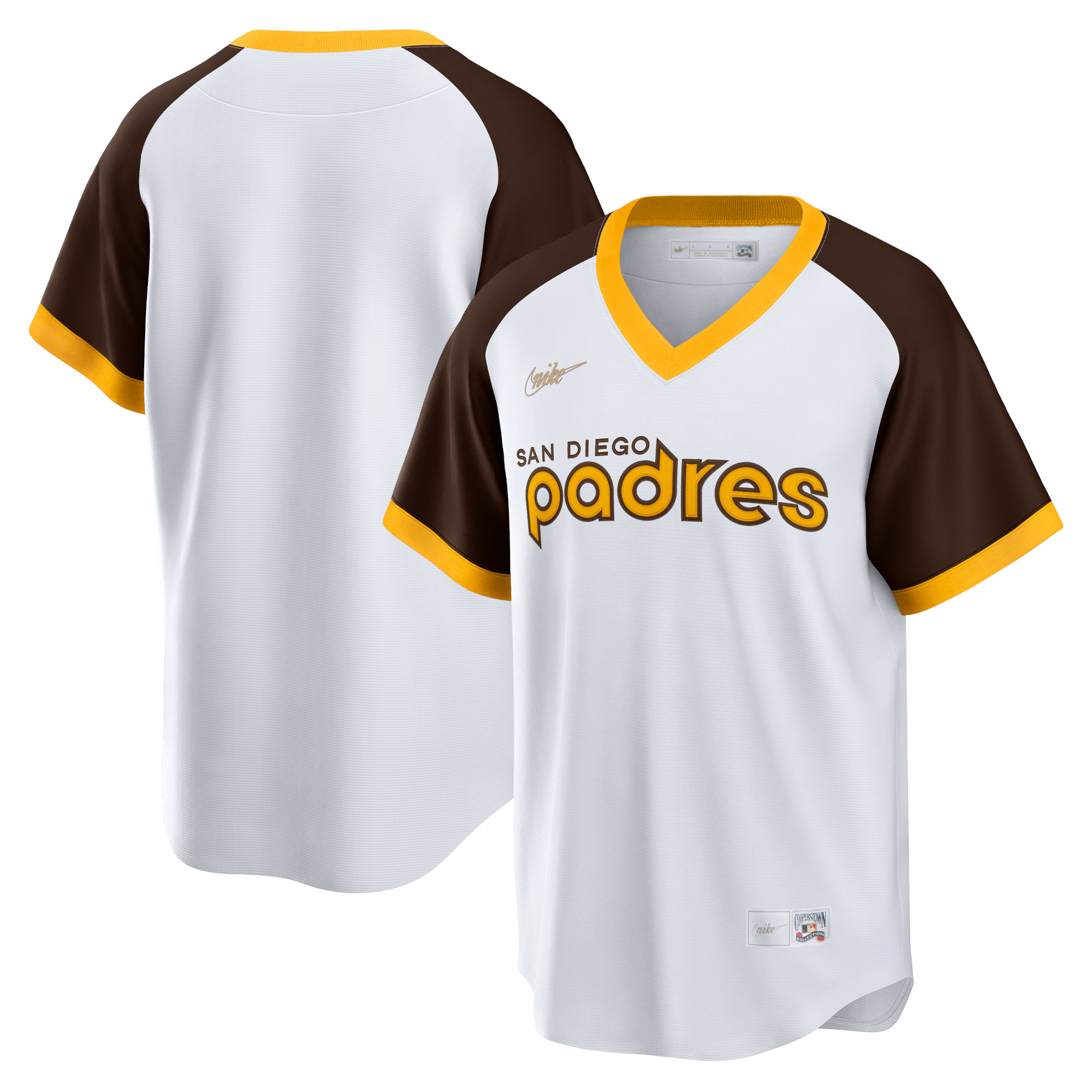 San Diego Padres Home Cooperstown Collection Team Jersey – White