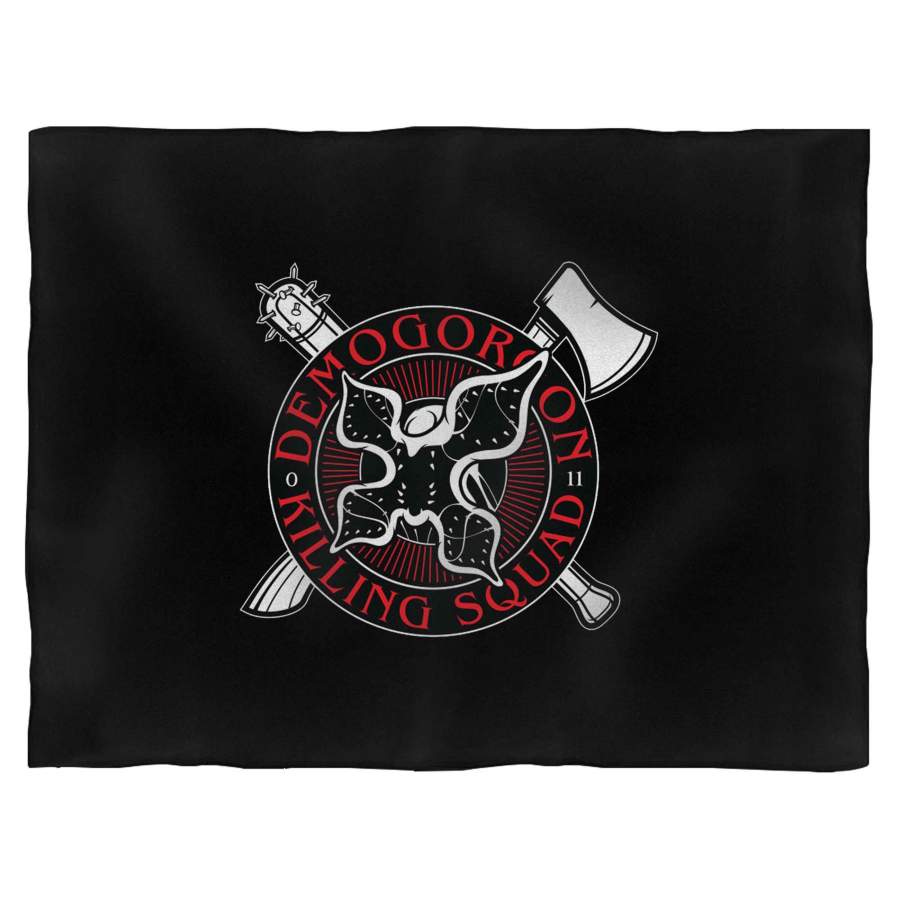 Demogorgon Killing Squad Logo Blanket