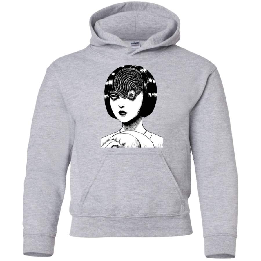 AGR Woman With Special Eyeball Youth Pullover Hoodie