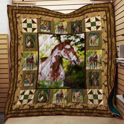 Horse J1401 83o32 3D Quilt Blanket HGM33