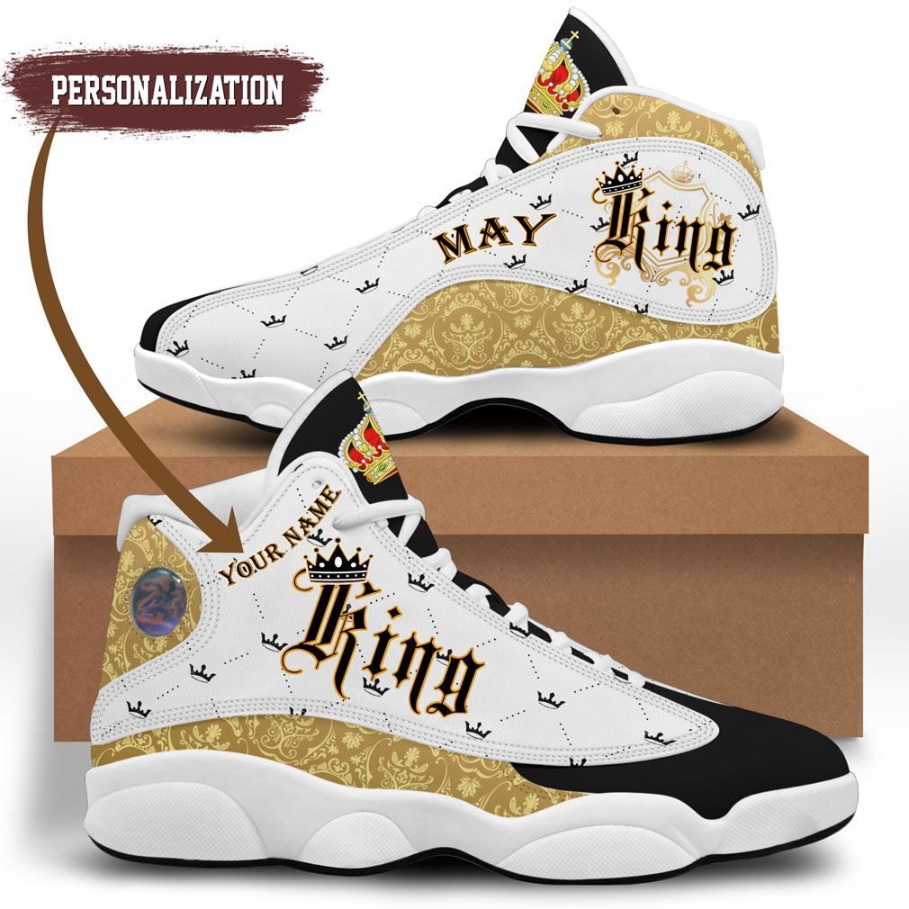 May King Air Jordan 13 Personalized Birthday Shoes Sport Sneakers