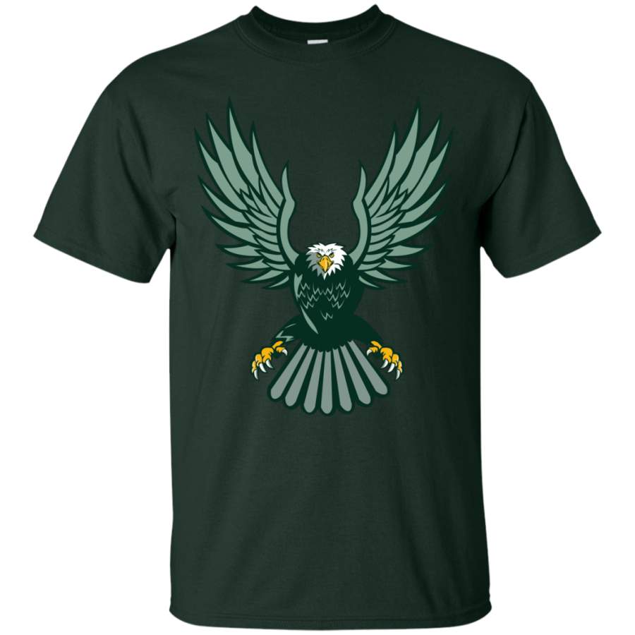 BALD EAGLE SWOOPING WING SPREAD ISOLATED RETRO – Bald Eagle Swooping ...