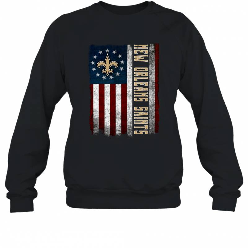 New Orleans Saints Betsy Ross Flag Sweatshirt