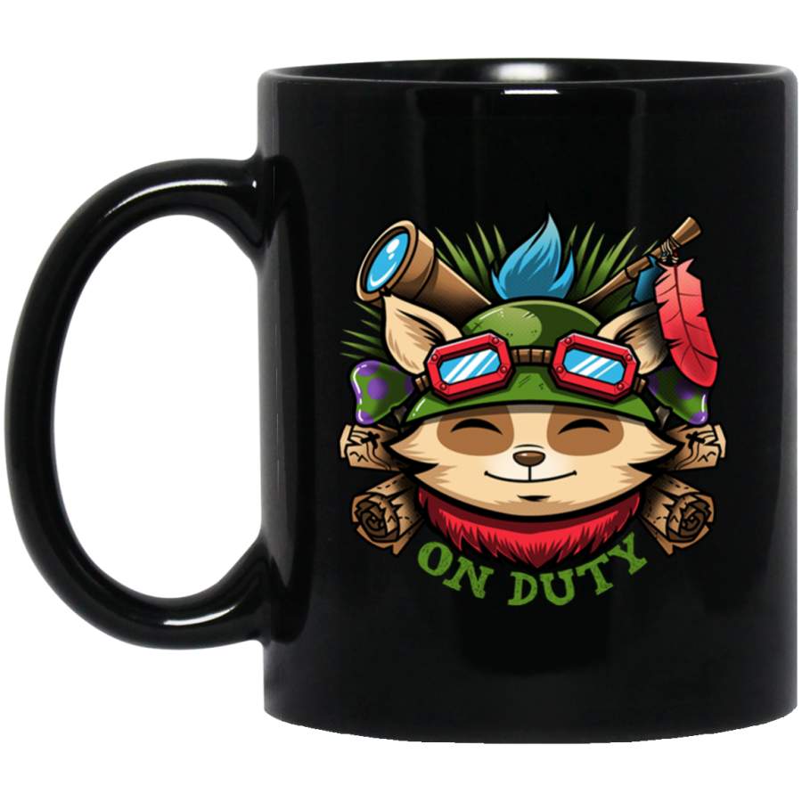 Teemo On Duty LOL Mug