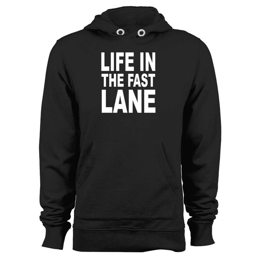 The Eagles Song Lyrics Life In The Fast Lane Unisex Hoodie