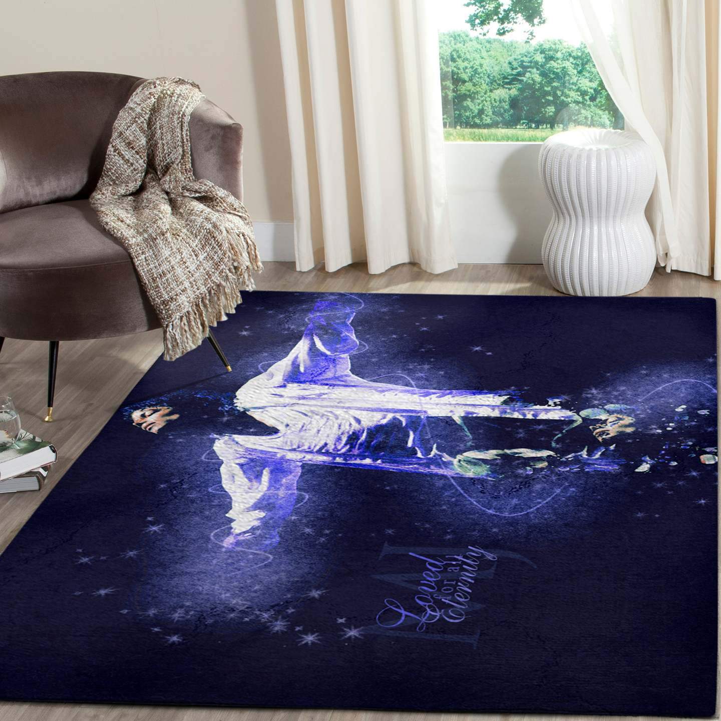 Michael Jackson King Of Pop Area Rugs Living Room Carpet, Christmas Gift Floor Decor Rcdd81F32761