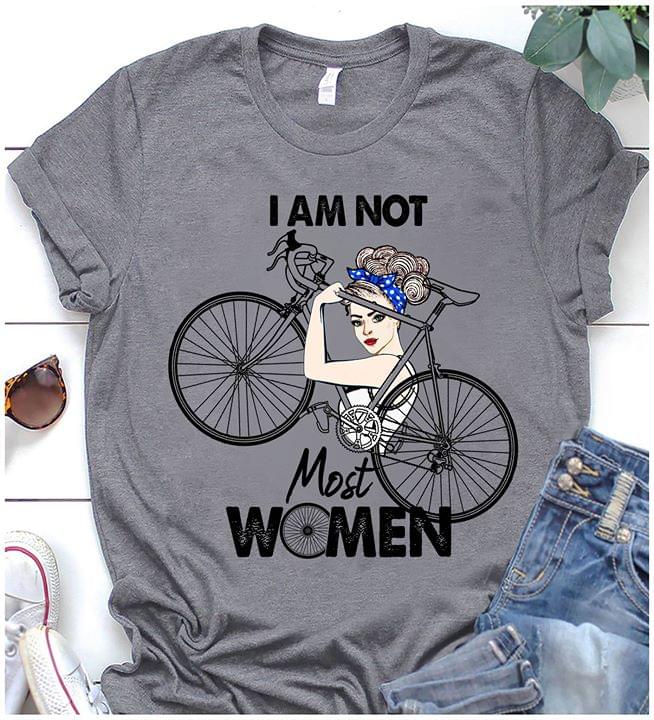 I Am Not Most Women Cycling Standard Men T-shirt