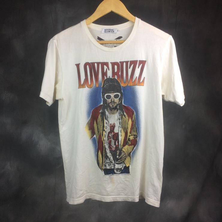 Hysteric Glamour X Kurt Cobain Kurt Cobain Nirvana Shirt