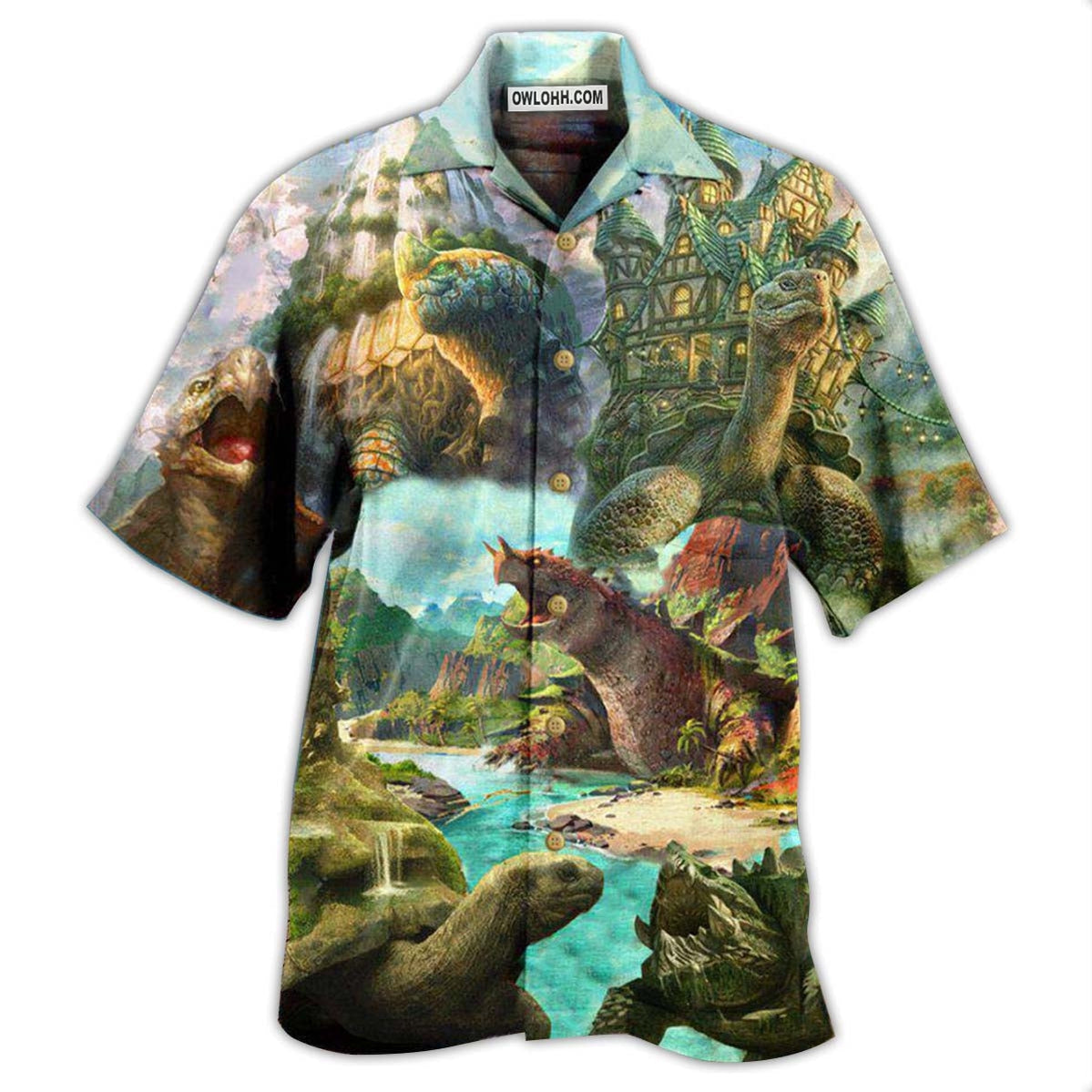 Turtle Giant Dreams – Hawaiian Shirt  – Owl Ohh