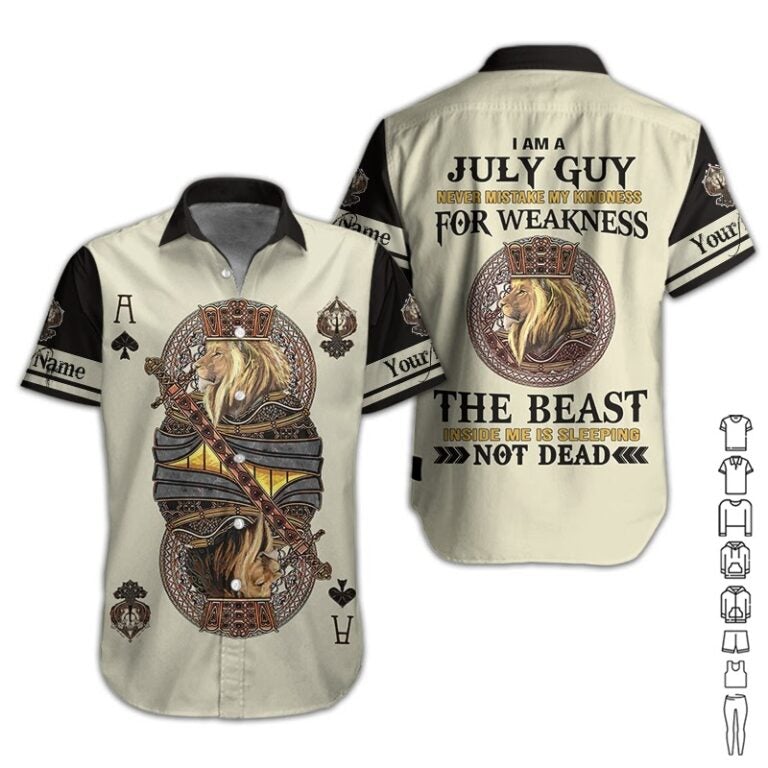 July Guy Custom Hawaiian Shirt | For Men & Women | Hn1487