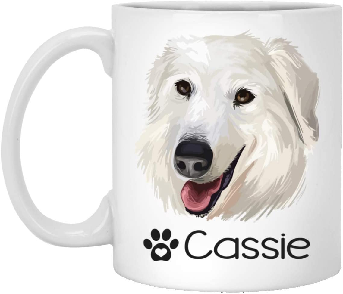 Personalized Maremma Sheepdog Dog Mug – Pet Owner Gifts For Women – Gifts For Dog Lover – Maremma Sheepdog Mom Dad Mugs – Dog Cups 11Oz