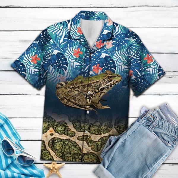 3D Frog G5728 – Hawaiian Shirt