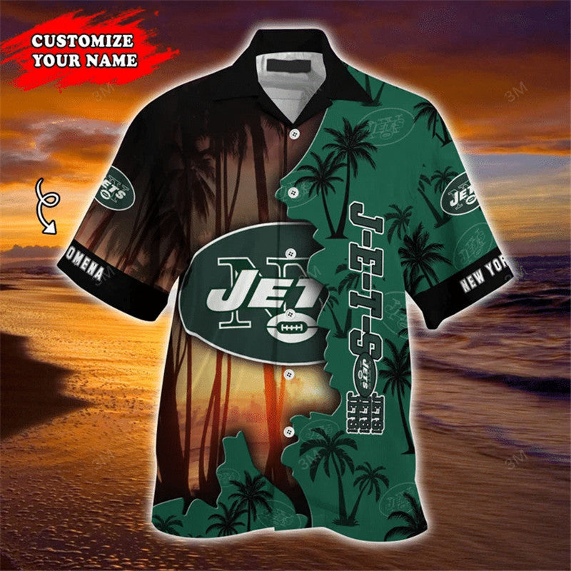 New York Jets Hawaii Shirt Customize Your Name Ha91833