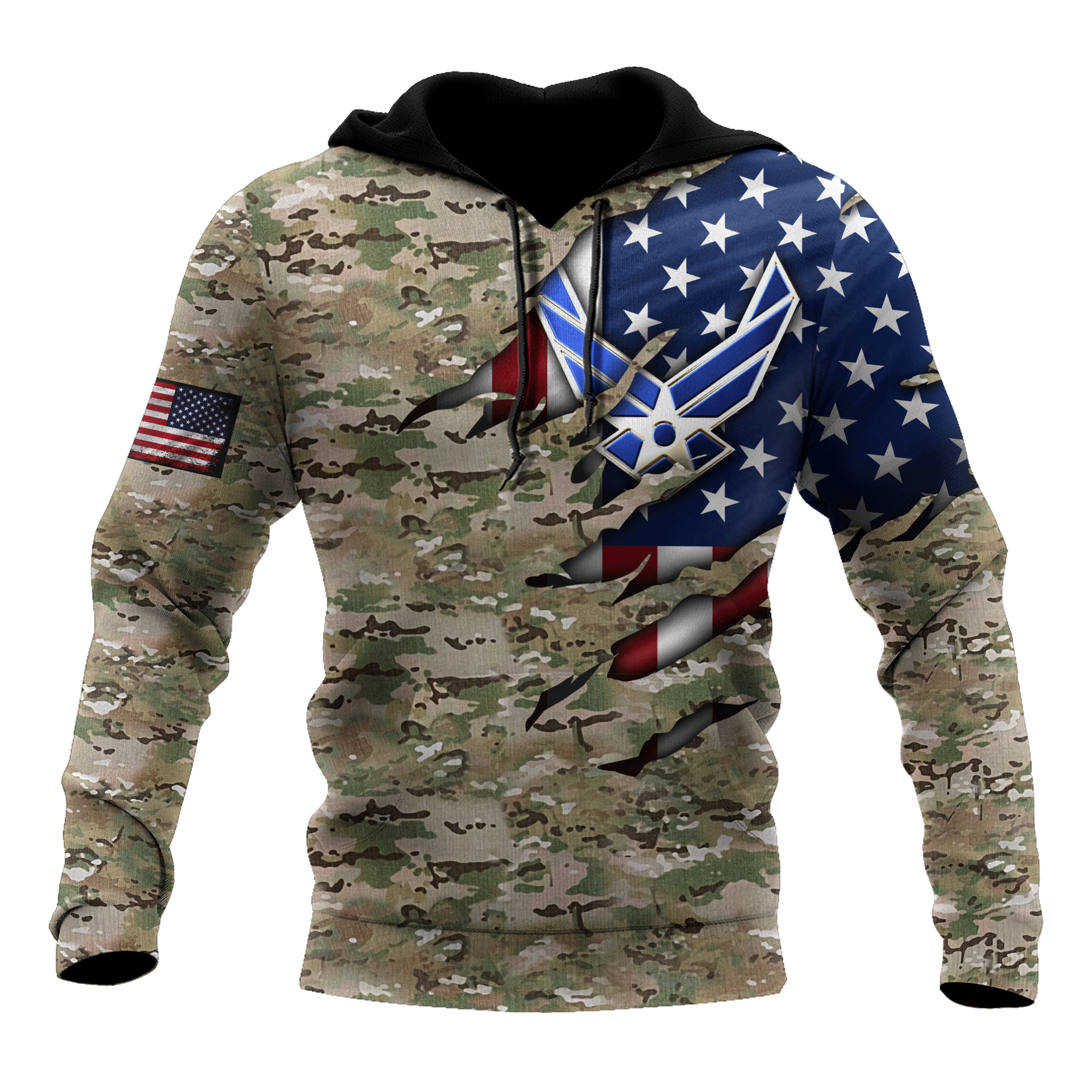 United States Air Force 3D All Over Printed Unisex Shirts